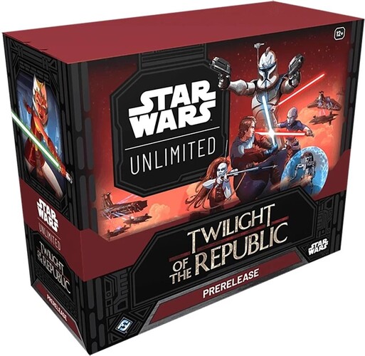 Fantasy Flight Games Star Wars: Unlimited: Twilight of the Republic - Prerelease Box (en) 841333122256