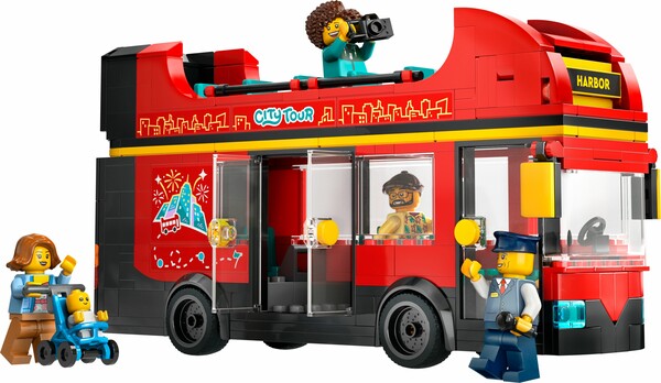 LEGO LEGO 60407 Le bus touristique rouge à impériale 673419388429
