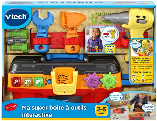 VTech Ma super boîte à outils interactive (fr) 3417765509056