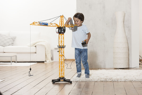 Dickie Toys dickie - téléguidée grue géante avec fil 100 cm 4052348017369