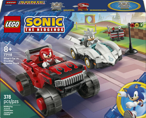 LEGO LEGO 77118 Silver's Car vs. Knuckles' Monster Truck 673419423243