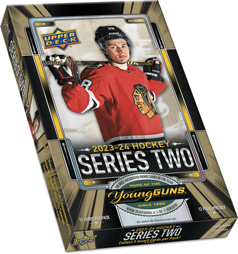 Upper Deck Upper Deck Series 2 Hockey 23/24 Hobby Booster Box 053334462525