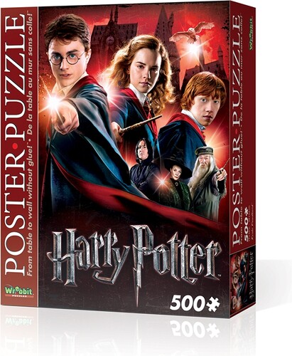 Wrebbit Casse-tête 3D affiche Harry Potter École Poudlard (500pcs) (poster) 665541050015