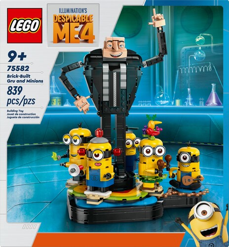 LEGO LEGO 75582 Brick-Built Gru and Minions 673419391108