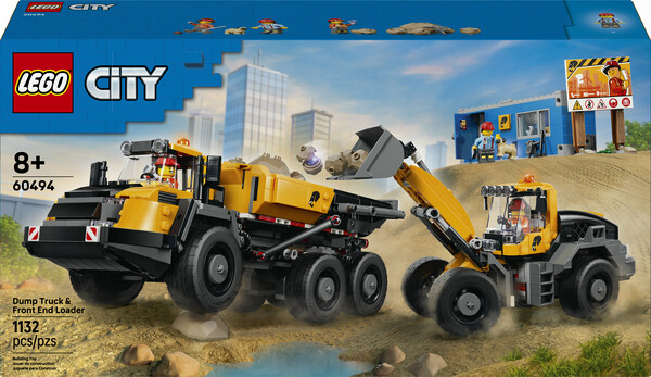 LEGO LEGO 60494 CITY Dump Truck & Front End Loader 673419420884