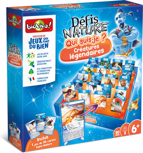 Bioviva Défis Nature - Qui suis-je ? Créature légendaires (FR) 3569160284295