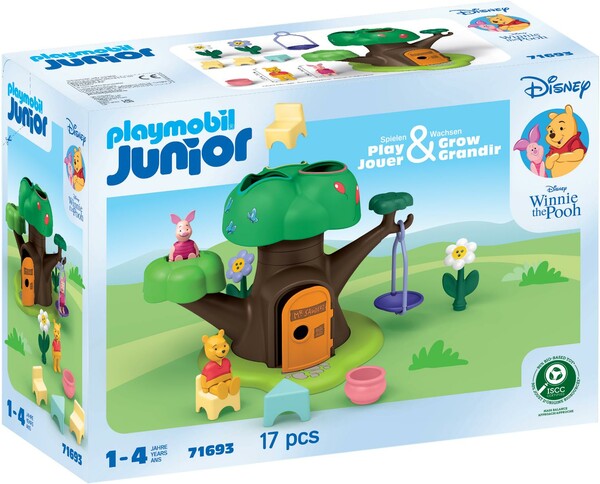 Playmobil Playmobil 71693 JUNIOR disney - Winnie l'ourson et Porcinet avec cabane 4008789716934