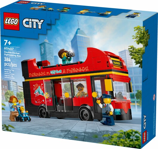 LEGO LEGO 60407 Le bus touristique rouge à impériale 673419388429