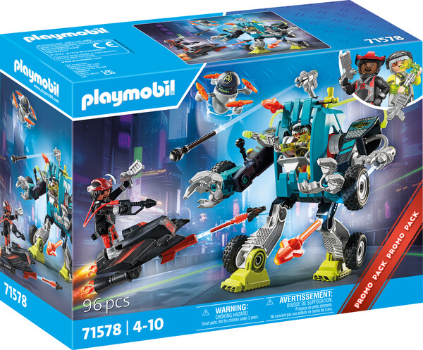Playmobil Playmobil 71578 Robot contre planeur 4008789715784