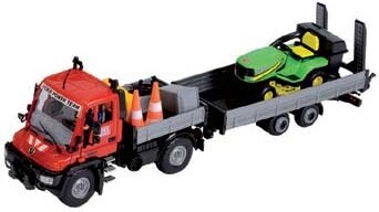 Majorette Majorette camion d'entretien municipale rouge 3467452024140