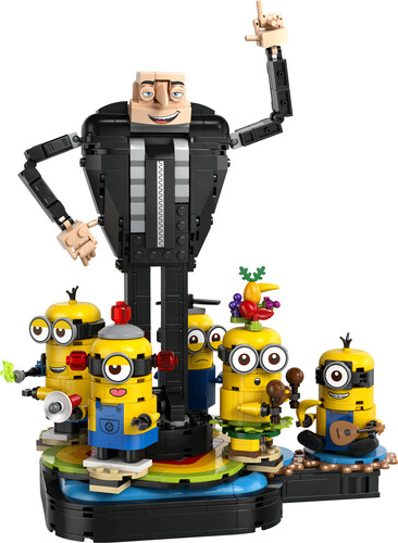 LEGO LEGO 75582 Brick-Built Gru and Minions 673419391108