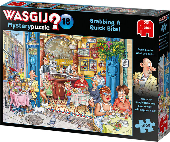 Jumbo Casse-tête 1000 Wasgij Mystery #18 Une bouchée pour chacun 8710126191798
