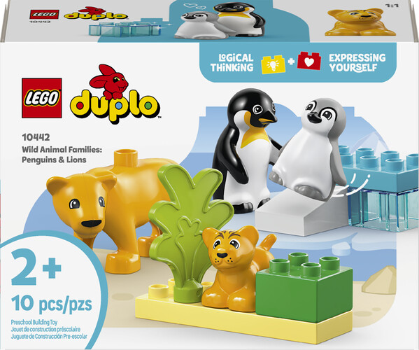 LEGO LEGO 10442 Wild Animal Families: Penguins & Lions 673419402262