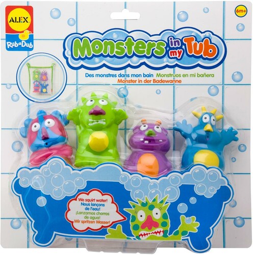 Alex Toys Dans le Bain - Monstres arosseurs 731346970015