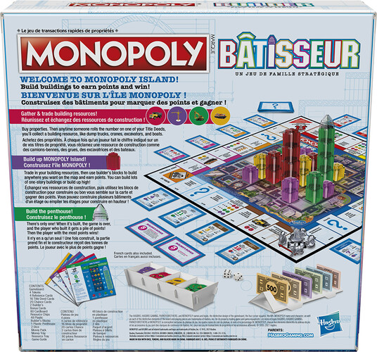 Hasbro Monopoly Builder (en/fr) 195166145440