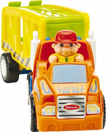 Kidoozie Transporteur de voitures musical et avance à batteries (Zoom 'n Go) 020373024670