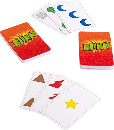 Mattel Blink jeu de cartes (ré-implémentation SPEED) 027084919530
