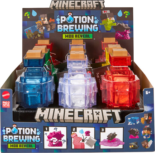 Mattel minecraft - mini mode extraction, assortiment 194735268559