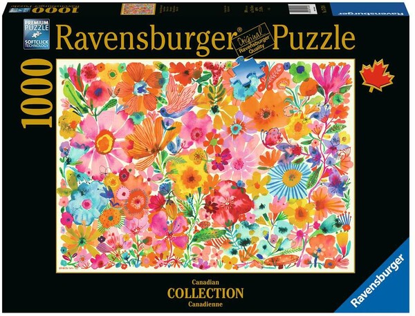 Ravensburger casse-tête Casse-tête 1000 Beautés florissantes 4005556174706
