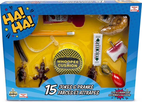 Gladius Farces et attrapes Farces et attrapes - FEA Ensemble classique de 15 farces & attrapes 620373001697