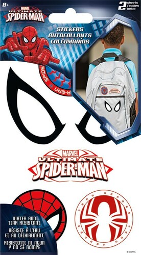 Trends International Tyvek Stickers Spider-Man, 2 Sheet (fr/en) 042692051243