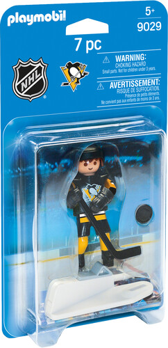 Playmobil Playmobil 9029 LNH Joueur de hockey des Penguins de Pittsburgh (NHL) (avril 2016) 4008789090294