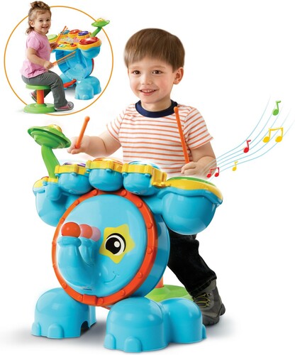 VTech VTech Jungle Rock - Ma batterie éléphant (fr) 3417761967058