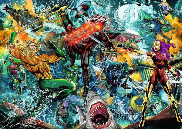 Ravensburger casse-tete Casse-tête 1000 Aquaman Collector's Ed. 4005555013464