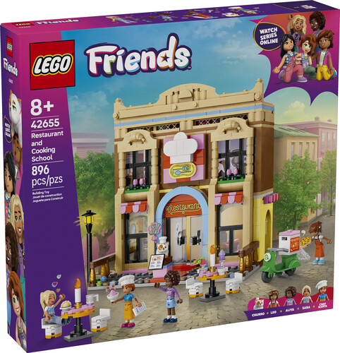 LEGO LEGO 42655 Le restaurant et l’école de cuisine 673419404525