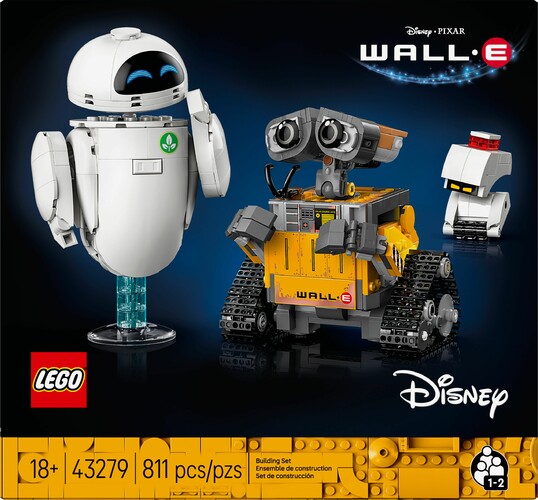 LEGO Lego 43279 Wall-E et Eve 673419413282