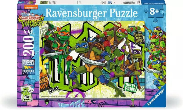 Ravensburger casse-tête Casse-tête 200 XXL Tortues ninja 4005555041665