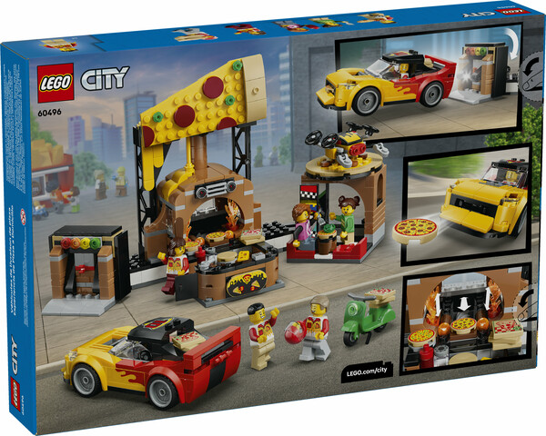 LEGO LEGO 60496 CITY Pizza Delivery Experience with Vehicles 673419420907