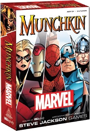 USAopoly Munchkin Marvel (en) base 700304047342