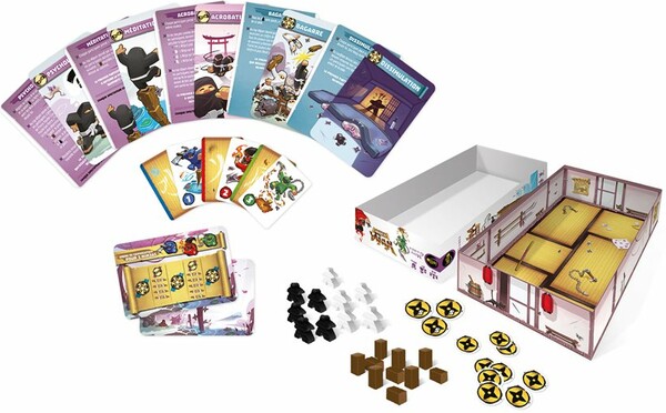 iello Mini game - Ninja Academy (fr) 3760175516085