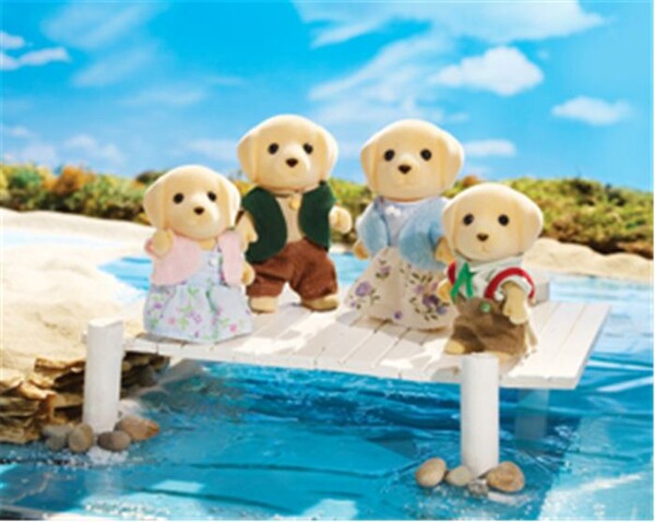Calico Critters Calico Critters Chien labrador, famille 020373214170