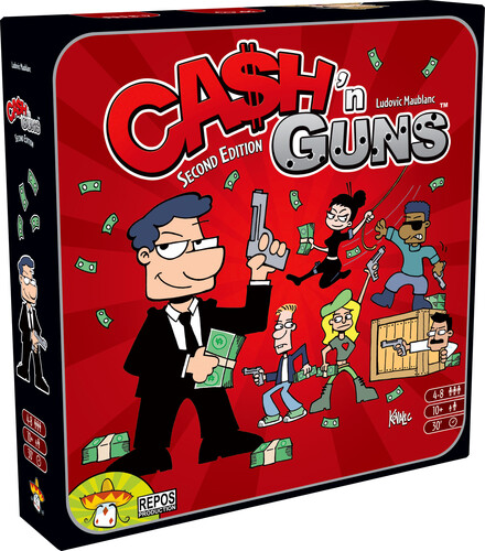 Repos Production Cash'n Guns (en) base Second Edition 5425016922736