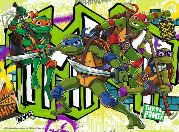 Ravensburger casse-tête Casse-tête 200 XXL Tortues ninja 4005555041665