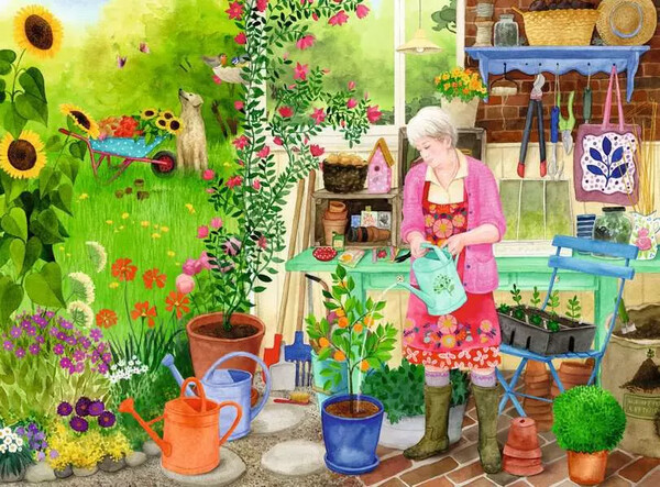 Ravensburger casse-tête Casse-tête 100 XL Bien être Jardinage 4005555013624