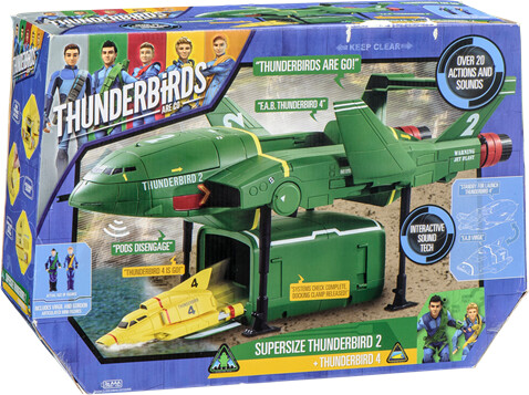 Imports Dragon Thunderbirds supersize tb2 with tb4 vehicle 885546902953