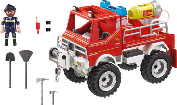 Playmobil Playmobil 9466 4 x 4 de pompier avec lance-eau 4008789094667