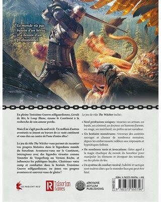 Arkhane Asylum Publishing The Witcher - Le jeu de rôle (FR) 