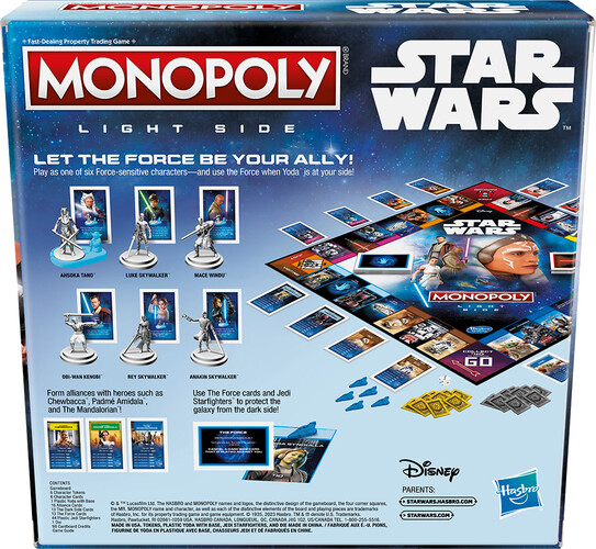 Hasbro Monopoly Star Wars light side - E/O // (0823) 195166235424
