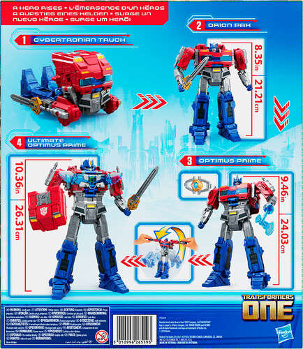 Transformers - La matrice des leaders Optimus Prime 5010996265593