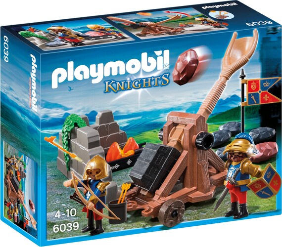 Playmobil Playmobil 6039 Chevaliers du Lion Impérial avec catapulte (juil 2015) 4008789060396