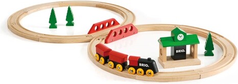 Brio Train Brio Train en bois Classic Circuit tradition en 8 - 33028 7312350330281