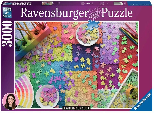 Ravensburger casse-tête Casse-tête 3000 Puzzles sur puzzles 4005556174713
