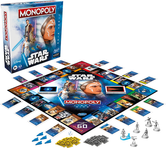 Hasbro Monopoly Star Wars light side - E/O // (0823) 195166235424