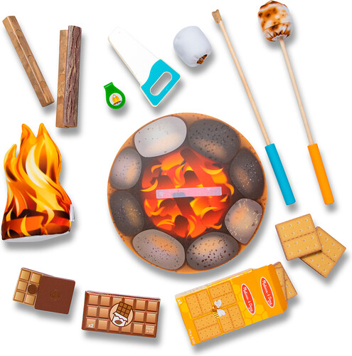 Melissa & Doug ensemble de jeu s'mores camping 681147001015