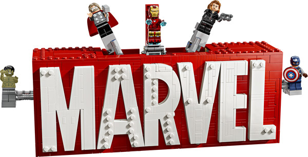 LEGO LEGO 76313 MARVEL Logo & Minifigures 673419406338
