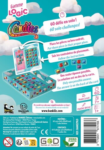 Bankiiiz Editions Gamme Logic - Candies (fr/en) 3770001874166